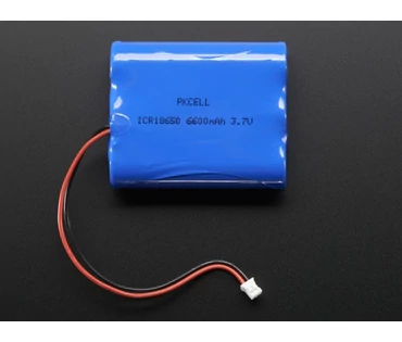 A353 Li-Ion Battery Pack - 3.7V 6600mAh