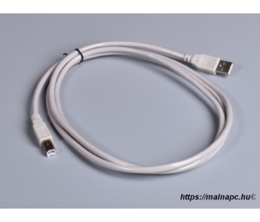 Kábel USB 1,8m-es USB 2.0 A-B csatlakozók