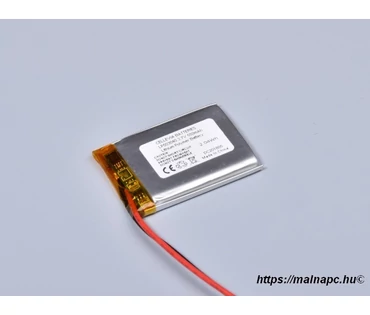 Li-Polymer akku 3.7V 550mAh 5.0x30x40mm