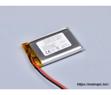 Li-Polymer akku 3.7V 1200mAh 6.0x34x50mm