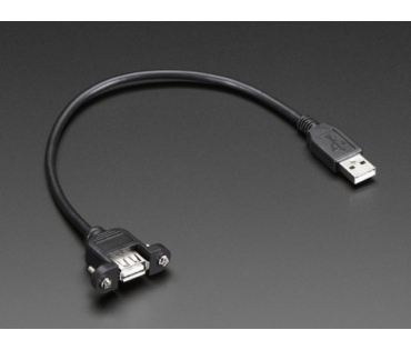 USB-A toldó kábel előlapi aljzattal