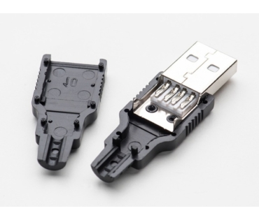 USB-A szerelhető lengő csatlakozó dugó