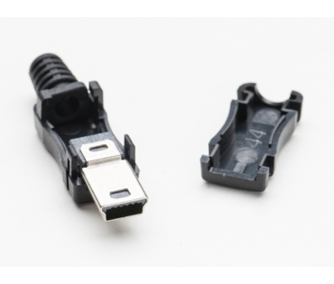 A1389 USB-B Mini szerelhető lengő csatlakozó dugó