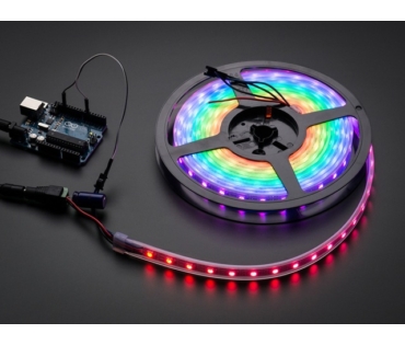 NeoPixel RGB LED Szalag - fekete 60 LED - 1m
