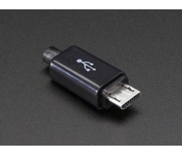 A1826 USB-B Micro, szerelhető lengő csatlakozó dugó
