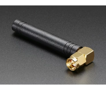 A1858 Mini GSM/Cellular Quad-Band Antenna-2dBi SMA Plug 90°