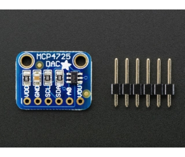 A935 DAC panel MCP4725 12bit I2C interfésszel