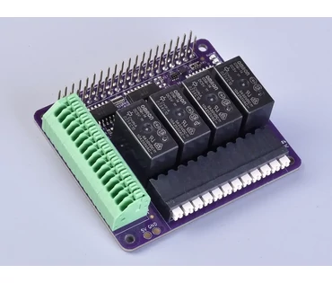 AQEX qPIO-1.0-4c4l - Multi IO HAT for Raspberry Pi