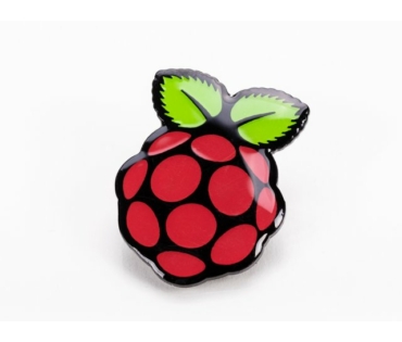 Raspberry PI kitűző