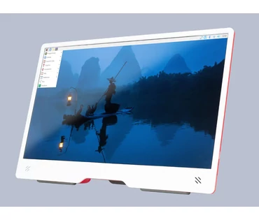 Raspberry Pi Monitor Red/White Raspberry Pi Monitor Red/White