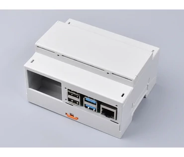 Ipari Raspberry Pi doboz DIN sínre RPI-BC 107,6 Ipari Raspberry Pi doboz DIN sínre RPI-BC 107,6