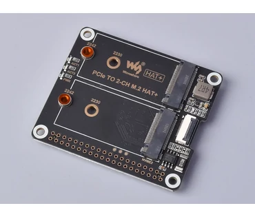 W27480 PCIe TO 2-CH M.2 HAT+ W27480 PCIe TO 2-CH M.2 HAT+