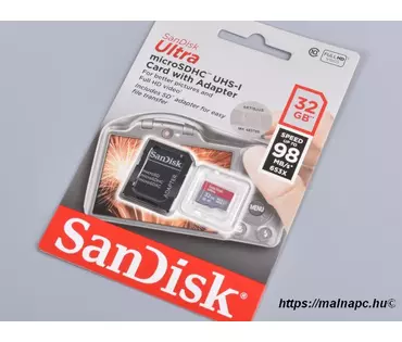 Sandisk 32GB microSD Ultra kártya