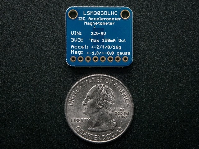 A1120 Triple-axis Accelerometer+Magnetometer (Compass) Board