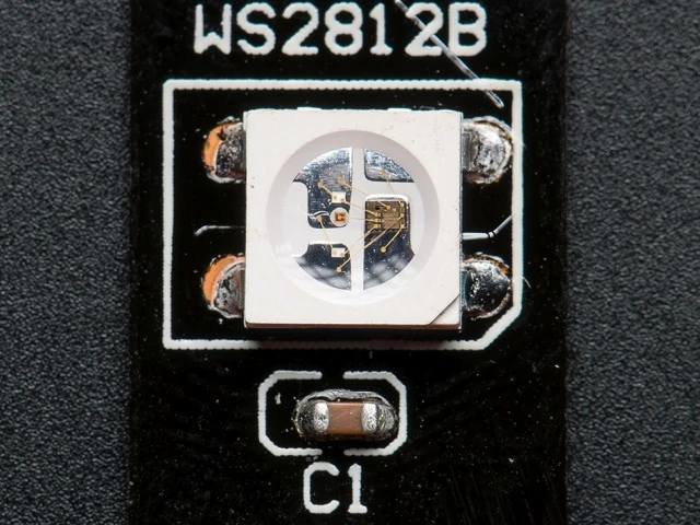 A1461 NeoPixel RGB LED Szalag - fekete 60 LED - 1m