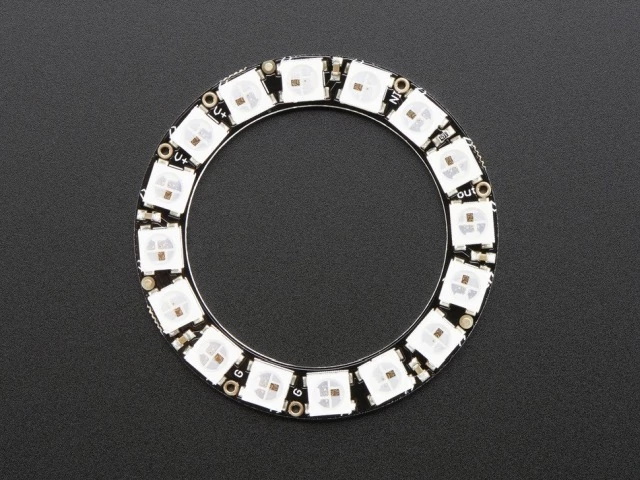 A1463 NeoPixel Ring 16xWS2812 5050 RGB LED-es fénygyűrű
