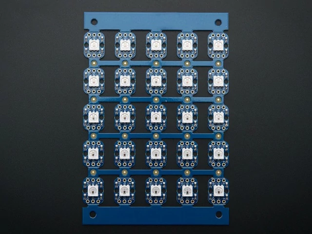 A1558 RGB Smart NeoPixel LED próbapanelhez - 25db