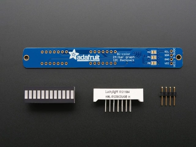 A1721 Bi-color(Red/Green) 24-Bar w/I2C Kit