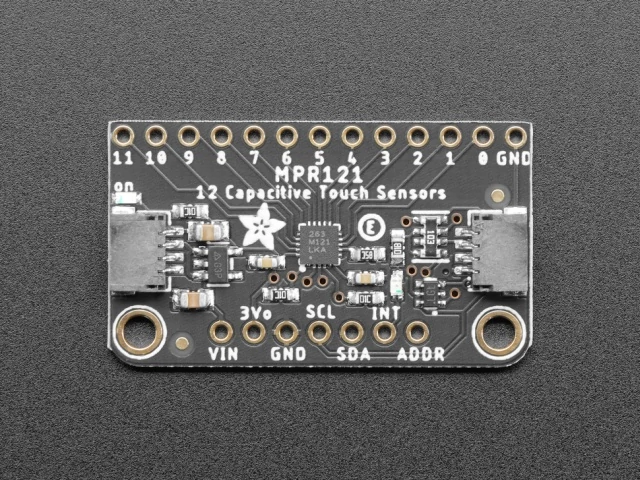 A1982 12-Key Capacitive Touch Sensor Breakout - MPR121