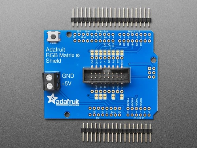 A2601 Adafruit RGB Matrix Shield for Arduino