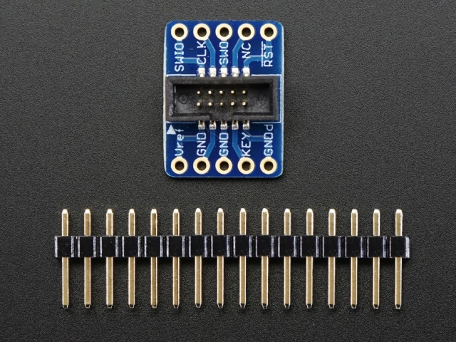 A2743 SWD 2x5pin (IDC 1.27mm) átalakító próbapanelhez