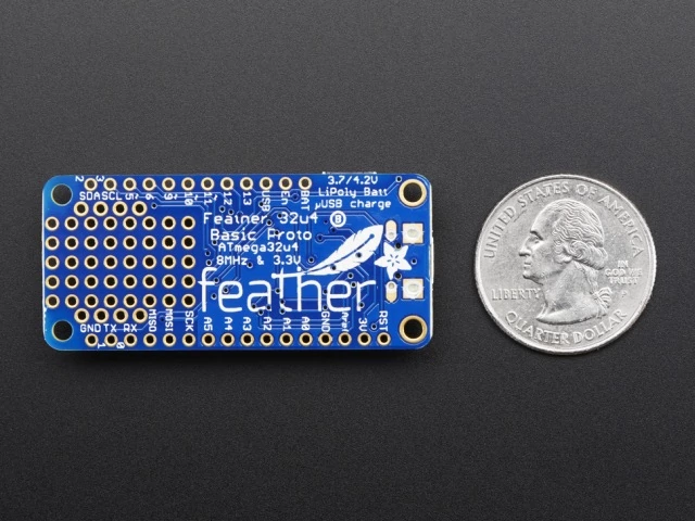 A2771 Adafruit Feather 32u4 Basic Proto