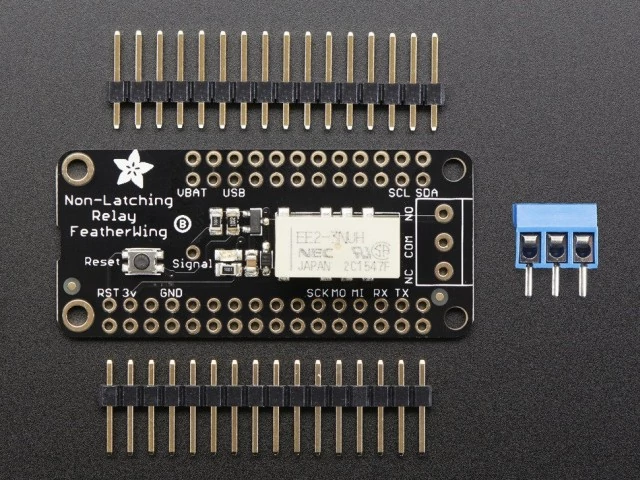 A2895 Non-Latching Mini Relay FeatherWing