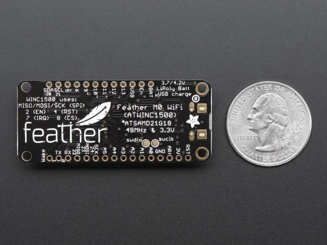 A3061 Feather M0 WiFi with uFL - ATSAMD21 + ATWINC1500
