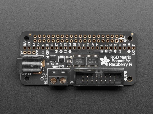 A3211 Adafruit RGB Matrix Bonnet for Raspberry Pi