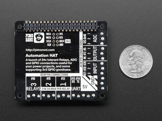 A3289 Pimoroni Automation HAT for Raspberry Pi