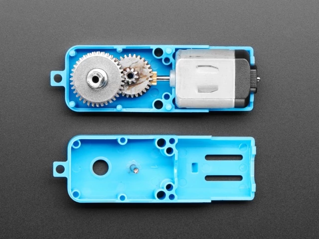 A3802 Fém hajtóműves TT DC motor - 120RPM 3-6Vdc 1:90