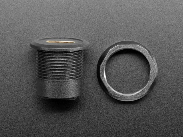 A4129 HDMI Round Panel Mount Plug