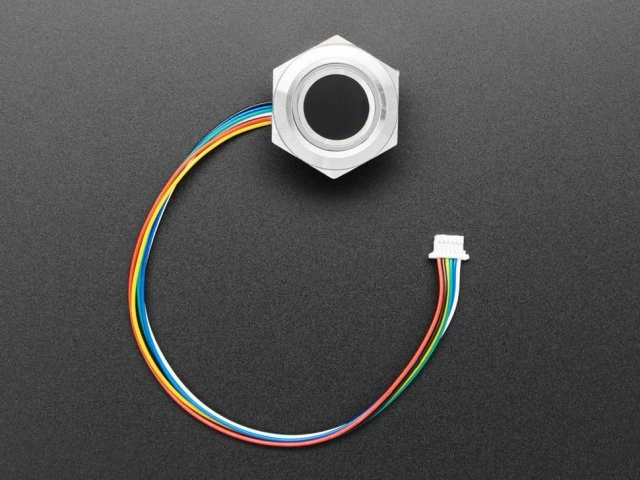 A4651 Rugged Panel Mount Fingerprint Sensor wit Bi-Color LED