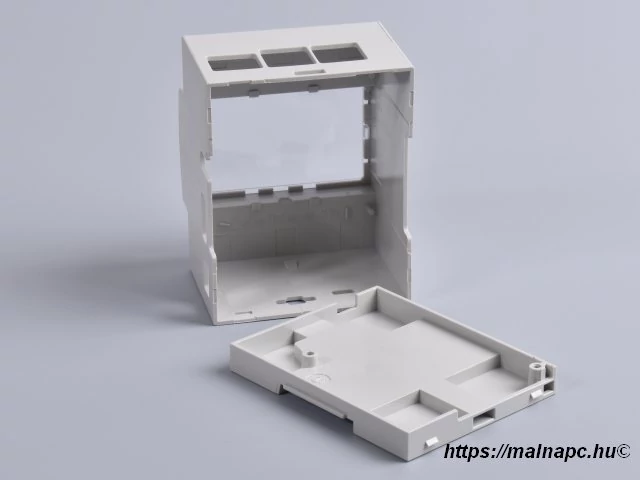 Ipari doboz DIN sínre Raspberry Pi B+, Pi2, Pi3 alaplaphoz