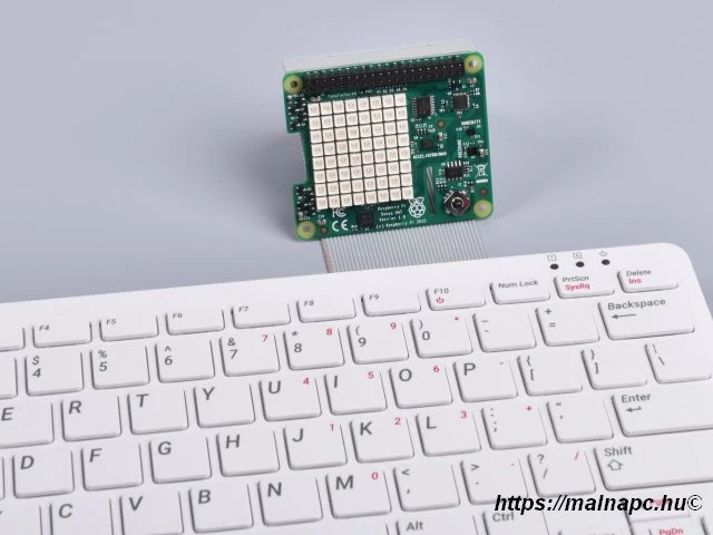 GPIO 40P papa-mama kábel Sense HAT és Pi 400 között