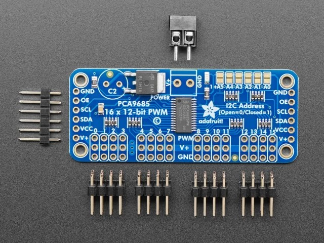 A815 16-Channel 12-bit PWM/Servo Driver - I2C interface