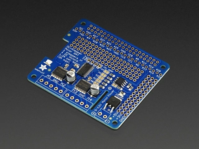 A2348 DC and Stepper Motor HAT for Raspberry Pi - Mini Kit