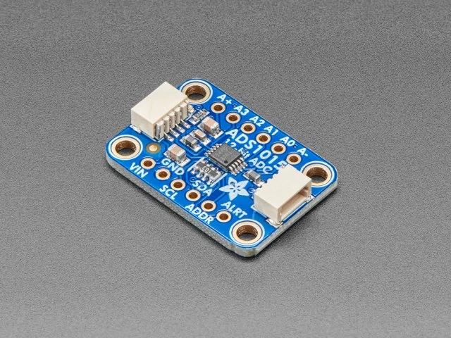 ADS1015 12-Bit ADC - 4 Ch Programmable Gain Amplifier
