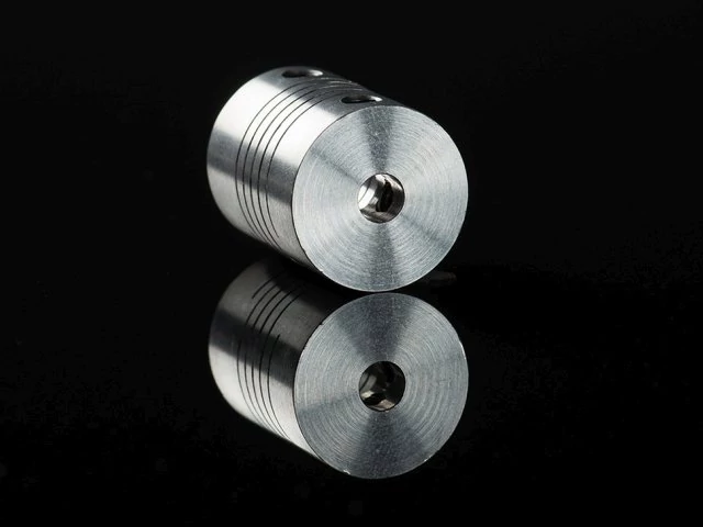 A1177 Aluminum Flex Shaft Coupler - 5mm to 10mm