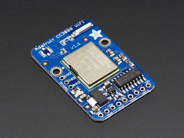 A1469 HUZZAH CC3000 WiFi Breakout with Onboard Antenna v1.1