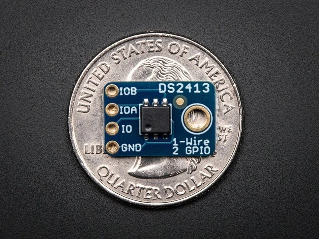 A1551 DS2413 1-Wire Two GPIO Controller Breakout