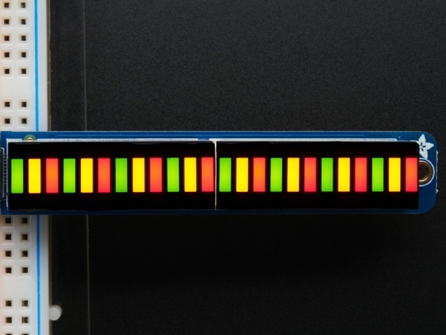 A1721 Bi-color(Red/Green) 24-Bar w/I2C Kit