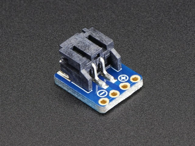 A1862 JST-PH 2-Pin SMT Right Angle Breakout Board