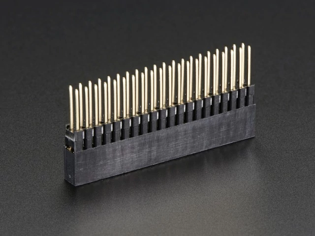A1979 GPIO csatlakozó 2x20 pólus, 23mm-es extra hossz