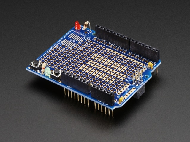 A2077 Proto Shield for Arduino Kit - Stackable Version R3