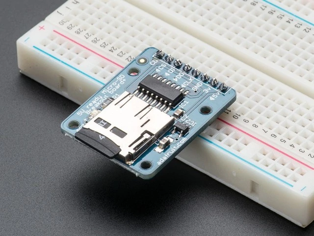 A254 MicroSD card breakout board