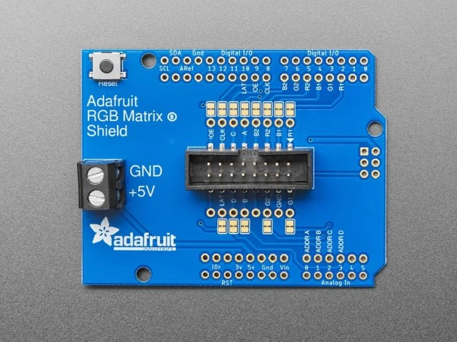 A2601 Adafruit RGB Matrix Shield for Arduino