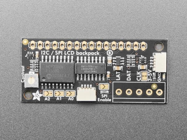 A292 i2c - SPI character LCD backpack