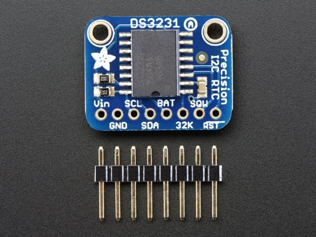 A3013 Adafruit DS3231 Precíziós RTC panel