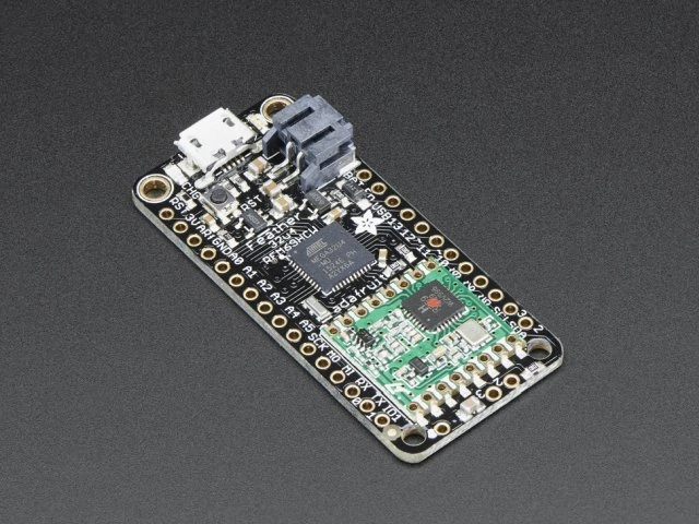 A3077 Feather 32u4 with RFM69HCW Packet Radio - 433MHz A3077 Feather 32u4 with RFM69HCW Packet Radio - 433MHz
